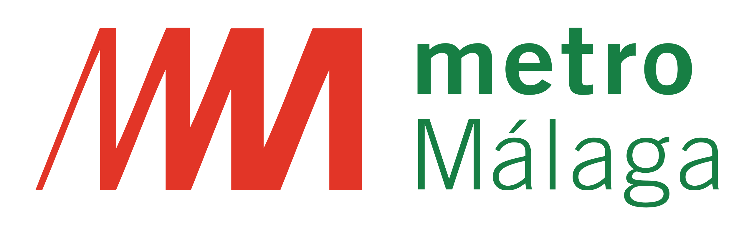 Logo Metro de Malaga